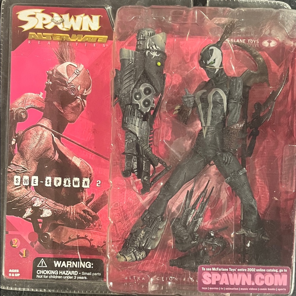 McFarlane Toys Spawn She-Spawn 2 Action Figure - Black and Gray